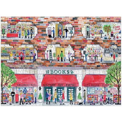 Galison Puzzle Une Journée à la Librairie - Puzzle 1000 Pièces - 1000 pièces Galison Puzzle Une Journée à la Librairie - Puzzle 1000 Pièces - 1000 pièces