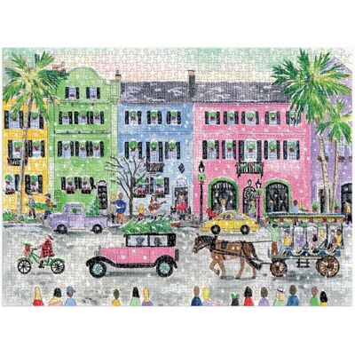 Galison Puzzle Noël à Charleston - Puzzle 1000 pièces - 1000 pièces Galison Puzzle Noël à Charleston - Puzzle 1000 pièces - 1000 pièces