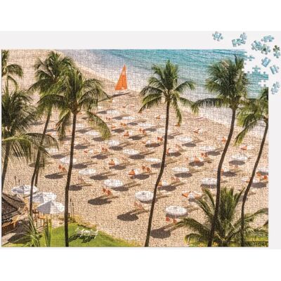 Galison Puzzle Le Club de Plage - Puzzle 1000 Pièces - 1000 pièces Galison Puzzle Le Club de Plage - Puzzle 1000 Pièces - 1000 pièces