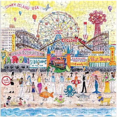 Galison Puzzle L'Été au Parc d'Attractions - Puzzle 500 Pièces - 5000 pièces Galison Puzzle L'Été au Parc d'Attractions - Puzzle 500 Pièces - 5000 pièces