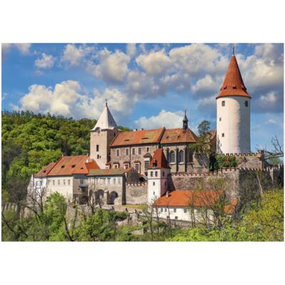 Dino Puzzle Pièces XXL - Château De Krivoklat - 100 à 149 pièces Dino Puzzle Pièces XXL - Château De Krivoklat - 100 à 149 pièces