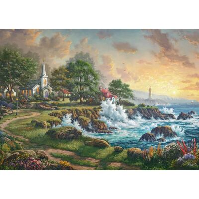 Schmidt Spiele Puzzle Refuge au Bord de la Mer - 1000 pièces Schmidt Spiele Puzzle Refuge au Bord de la Mer - 1000 pièces