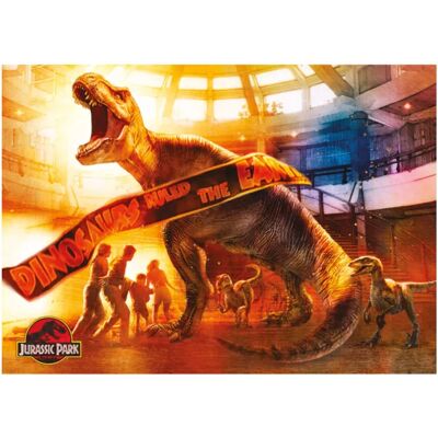 Dino Puzzle Jurassic Park - 1000 pièces Dino Puzzle Jurassic Park - 1000 pièces