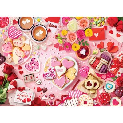 Eurographics Puzzle La Table de la Saint-Valentin - 1000 pièces Eurographics Puzzle La Table de la Saint-Valentin - 1000 pièces