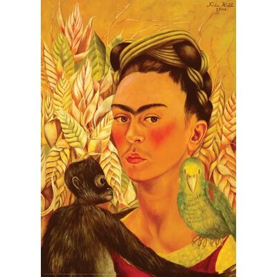 Eurographics Puzzle Autoportrait avec le Singe et le Perroquet - 1000 pièces Eurographics Puzzle Autoportrait avec le Singe et le Perroquet - 1000 pièces