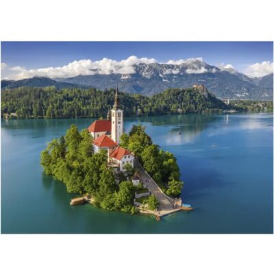 Dino Puzzle Lac Bled - 500 à 999 pièces Dino Puzzle Lac Bled - 500 à 999 pièces