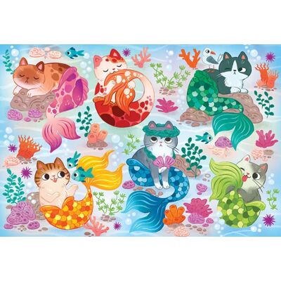 Cobble Hill Puzzle Pièces XXL - Mercats - 100 à 149 pièces Cobble Hill Puzzle Pièces XXL - Mercats - 100 à 149 pièces