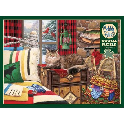 Cobble Hill Puzzle Roi de la Cabane - 1000 pièces Cobble Hill Puzzle Roi de la Cabane - 1000 pièces