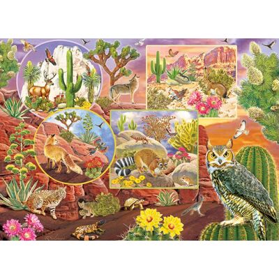 Puzzle Magie du Désert Cobble Hill - 350 Pièces Puzzle Magie du Désert Cobble Hill - 350 Pièces