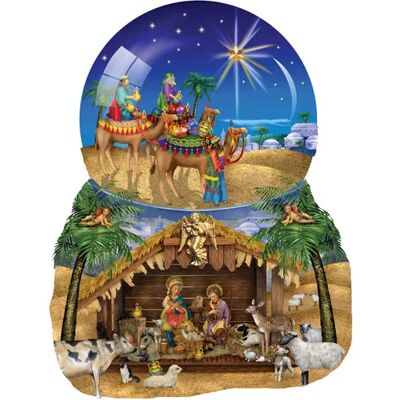 SunsOut Puzzle L'Etoile de Bethléem - Puzzle Forme - 1000 pièces SunsOut Puzzle L'Etoile de Bethléem - Puzzle Forme - 1000 pièces