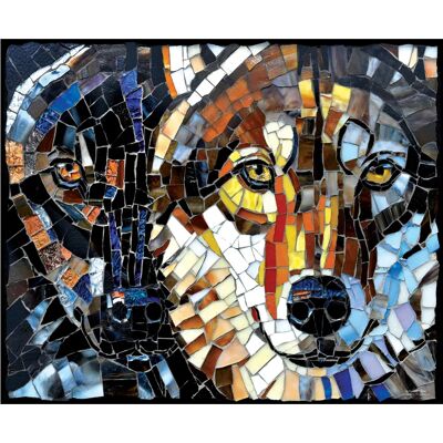 SunsOut Stained Glass Wolves - 1000 pièces - casse-tête SunsOut Stained Glass Wolves - 1000 pièces - casse-tête