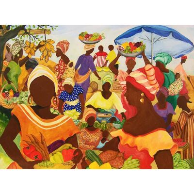 SunsOut Puzzle Au Marché - 1000 pièces SunsOut Puzzle Au Marché - 1000 pièces