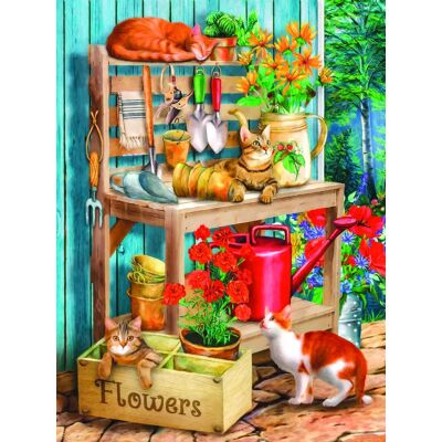 SunsOut Puzzle Potting Table - 1000 pièces SunsOut Puzzle Potting Table - 1000 pièces