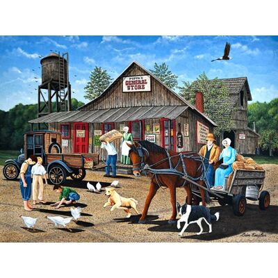 SunsOut Puzzle Le Magasin de Poppa - 1000 pièces SunsOut Puzzle Le Magasin de Poppa - 1000 pièces