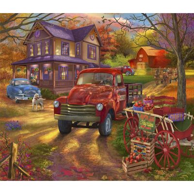 SunsOut Puzzle Ferme de Pommes - 1000 pièces SunsOut Puzzle Ferme de Pommes - 1000 pièces