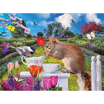 SunsOut Puzzle Le Thé de Printemps - 1000 pièces SunsOut Puzzle Le Thé de Printemps - 1000 pièces