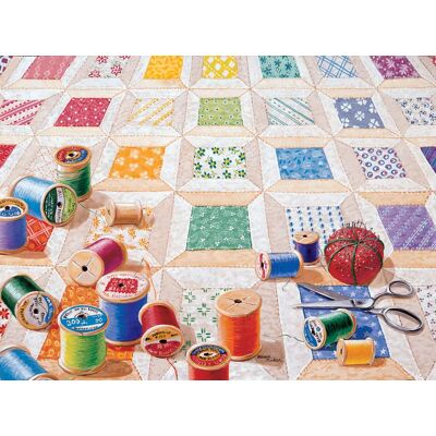 SunsOut Puzzle Rebecca Barker - Spools - 1000 pièces SunsOut Puzzle Rebecca Barker - Spools - 1000 pièces