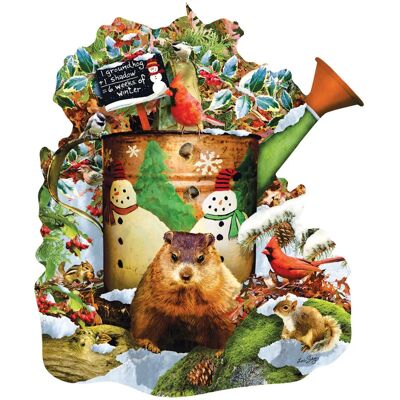 SunsOut Puzzle Groundhog Day - Puzzle Forme - 1000 pièces SunsOut Puzzle Groundhog Day - Puzzle Forme - 1000 pièces