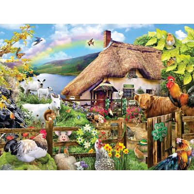 SunsOut Puzzle Pièces XXL - Luck of the Irish - 200 à 499 pièces SunsOut Puzzle Pièces XXL - Luck of the Irish - 200 à 499 pièces