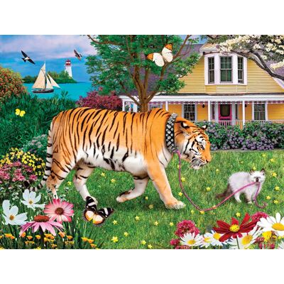 SunsOut Puzzle La Promenade du Tigre - 500 à 999 pièces SunsOut Puzzle La Promenade du Tigre - 500 à 999 pièces