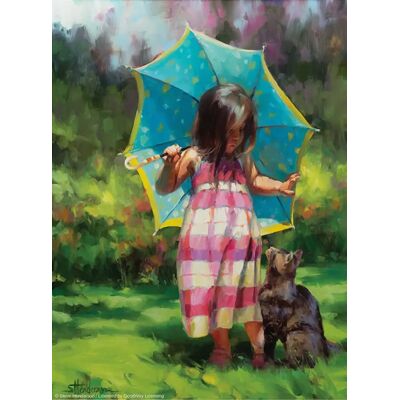 SunsOut Puzzle Pièces XXL - The Teal Umbrella - 500 à 999 pièces SunsOut Puzzle Pièces XXL - The Teal Umbrella - 500 à 999 pièces