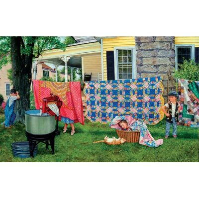 SunsOut Puzzle Hide N Quilt - 500 à 999 pièces SunsOut Puzzle Hide N Quilt - 500 à 999 pièces