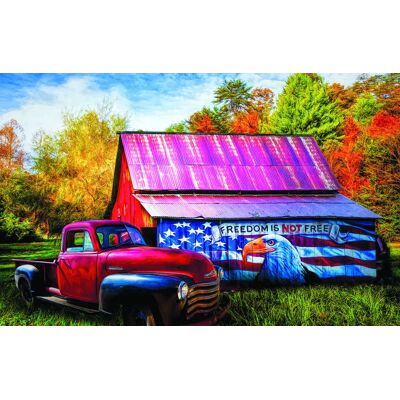 SunsOut Puzzle La Liberté n'est pas Gratuite - 500 à 999 pièces SunsOut Puzzle La Liberté n'est pas Gratuite - 500 à 999 pièces