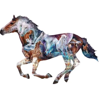 SunsOut Puzzle The Mystery of the Horse - 500 à 999 pièces SunsOut Puzzle The Mystery of the Horse - 500 à 999 pièces