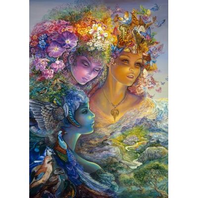 Grafika Puzzle Josephine Wall - The Three Graces - 1000 pièces Grafika Puzzle Josephine Wall - The Three Graces - 1000 pièces