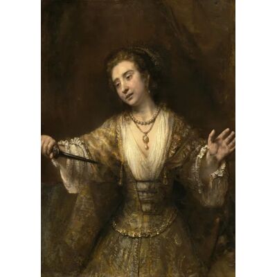Grafika Puzzle Rembrandt : Lucretia, 1664 - 1000 pièces Grafika Puzzle Rembrandt : Lucretia, 1664 - 1000 pièces