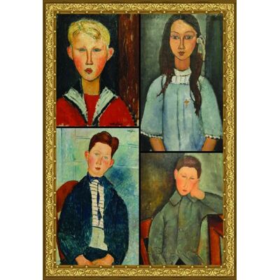 Grafika Puzzle L'oeuvre de Modigliani - 1000 pièces Grafika Puzzle L'oeuvre de Modigliani - 1000 pièces