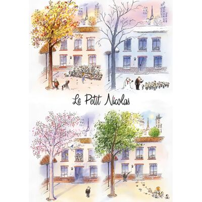 Grafika Puzzle Le Petit Nicolas - Les Quatre Saisons - 1000 pièces Grafika Puzzle Le Petit Nicolas - Les Quatre Saisons - 1000 pièces