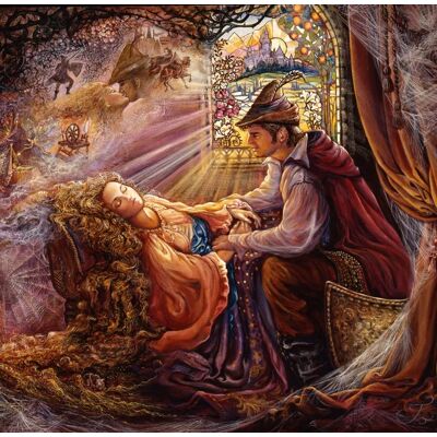 Grafika Puzzle Josephine Wall - La Belle au Bois dormant - 1000 pièces Grafika Puzzle Josephine Wall - La Belle au Bois dormant - 1000 pièces