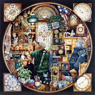 Grafika Puzzle Monde et Temps - 1000 pièces Grafika Puzzle Monde et Temps - 1000 pièces