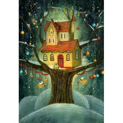 Grafika Puzzle La Maison Perchée - 1000 pièces Grafika Puzzle La Maison Perchée - 1000 pièces