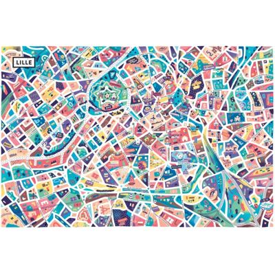 Grafika Puzzle Lille - 1000 pièces Grafika Puzzle Lille - 1000 pièces