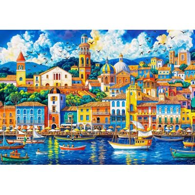 Grafika Puzzle Rêve Méditerranéen - 1000 pièces Grafika Puzzle Rêve Méditerranéen - 1000 pièces