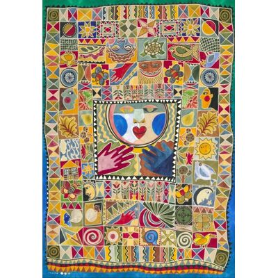 Grafika Puzzle Courtepointe - 1000 pièces Grafika Puzzle Courtepointe - 1000 pièces