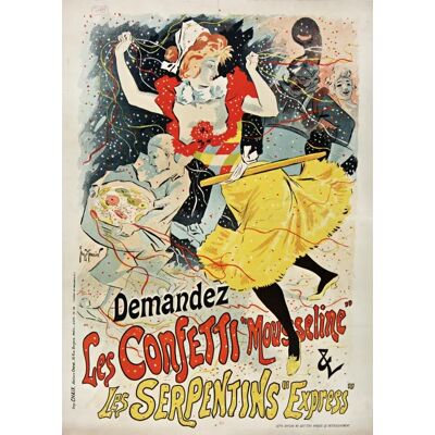 Grafika Puzzle Georges Meunier - Confettis et Serpentins, 1894 - 500 à 999 pièces Grafika Puzzle Georges Meunier - Confettis et Serpentins, 1894 - 500 à 999 pièces