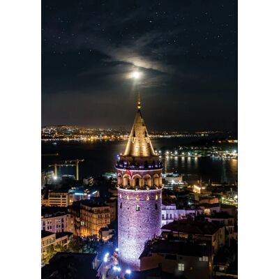 ART Puzzle Tour de Galata Puzzle Néon - 1000 Pièces ART Puzzle Tour de Galata Puzzle Néon - 1000 Pièces