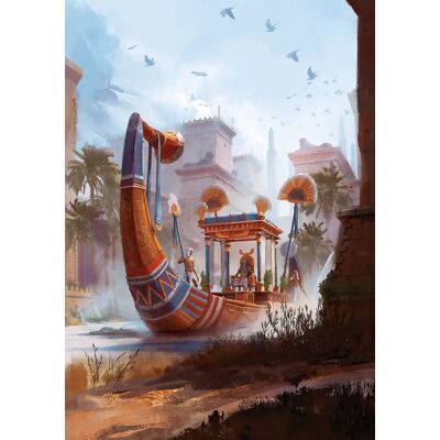 ART Puzzle Puzzle Péniche Pharaonique - 1000 pièces ART Puzzle Puzzle Péniche Pharaonique - 1000 pièces