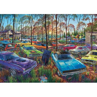 ART Puzzle Puzzle Cimetière de Voiture - 1000 pièces ART Puzzle Puzzle Cimetière de Voiture - 1000 pièces