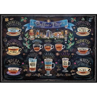ART Puzzle Puzzle L'Heure du Café - 1000 pièces ART Puzzle Puzzle L'Heure du Café - 1000 pièces