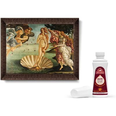 ART Puzzle Puzzle Coffret Puzzle, Cadre et Colle - L'Ascension de Vénus, Sandro Botticelli - 1000 pièces ART Puzzle Puzzle Coffret Puzzle, Cadre et Colle - L'Ascension de Vénus, Sandro Botticelli - 1000 pièces