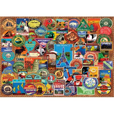 ART Puzzle Puzzle Voyageurs du Monde - 1500 pièces ART Puzzle Puzzle Voyageurs du Monde - 1500 pièces