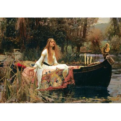 ART Puzzle John William Waterhouse - La Dame de Shalott, 1888 - Puzzle ART Puzzle John William Waterhouse - La Dame de Shalott, 1888 - Puzzle
