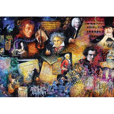 ART Puzzle Puzzle Les Doyens de la Musique - 500 à 999 pièces ART Puzzle Puzzle Les Doyens de la Musique - 500 à 999 pièces