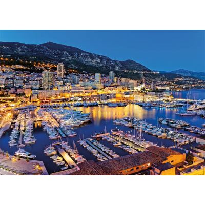 Nathan Puzzle Collection Régions de France - Une Nuit au Port de Monaco Nathan Puzzle Collection Régions de France - Une Nuit au Port de Monaco