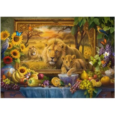 Dino Puzzle From The Picturs - Lions Dino Puzzle From The Picturs - Lions