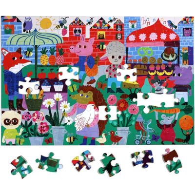 eeBoo Puzzle Marche Ecologique - 100 à 149 pièces eeBoo Puzzle Marche Ecologique - 100 à 149 pièces